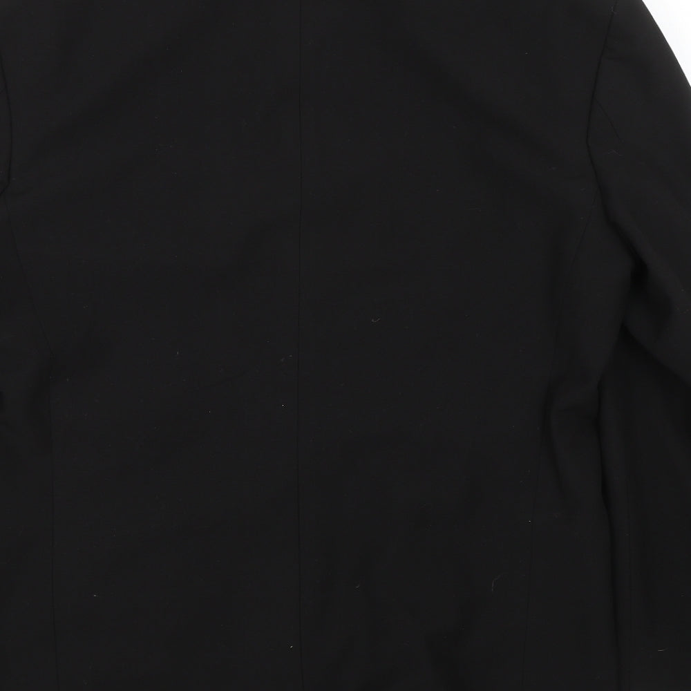 Stone Bridge Mens Black   Jacket Suit Size 38