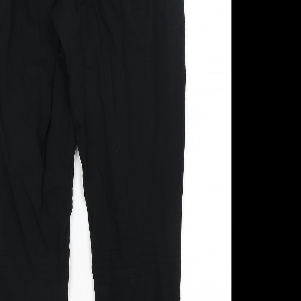 Tezenis Womens Black   Cropped Trousers Size S L22.5 in