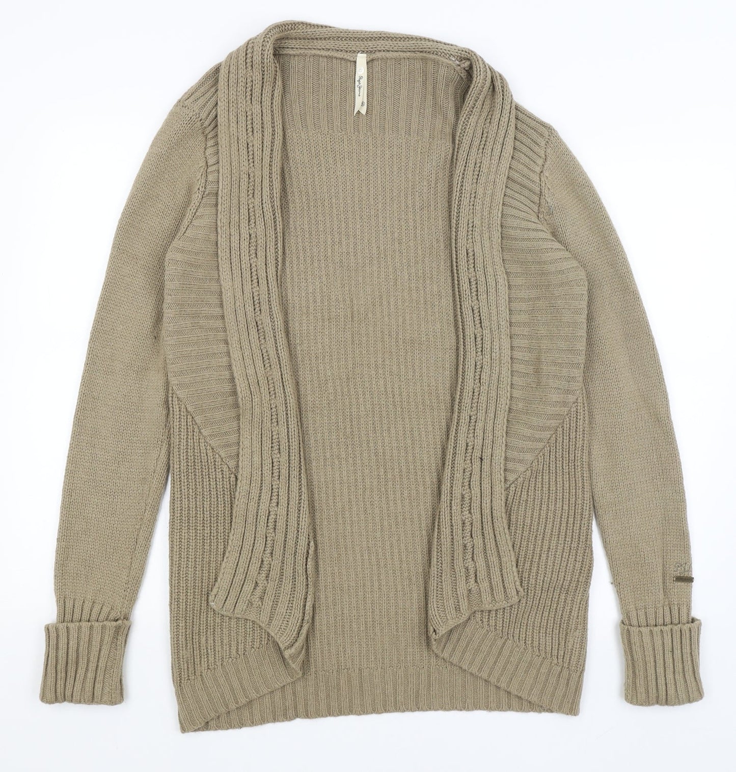 Pepe Jeans Womens Brown   Cardigan Jumper Size S