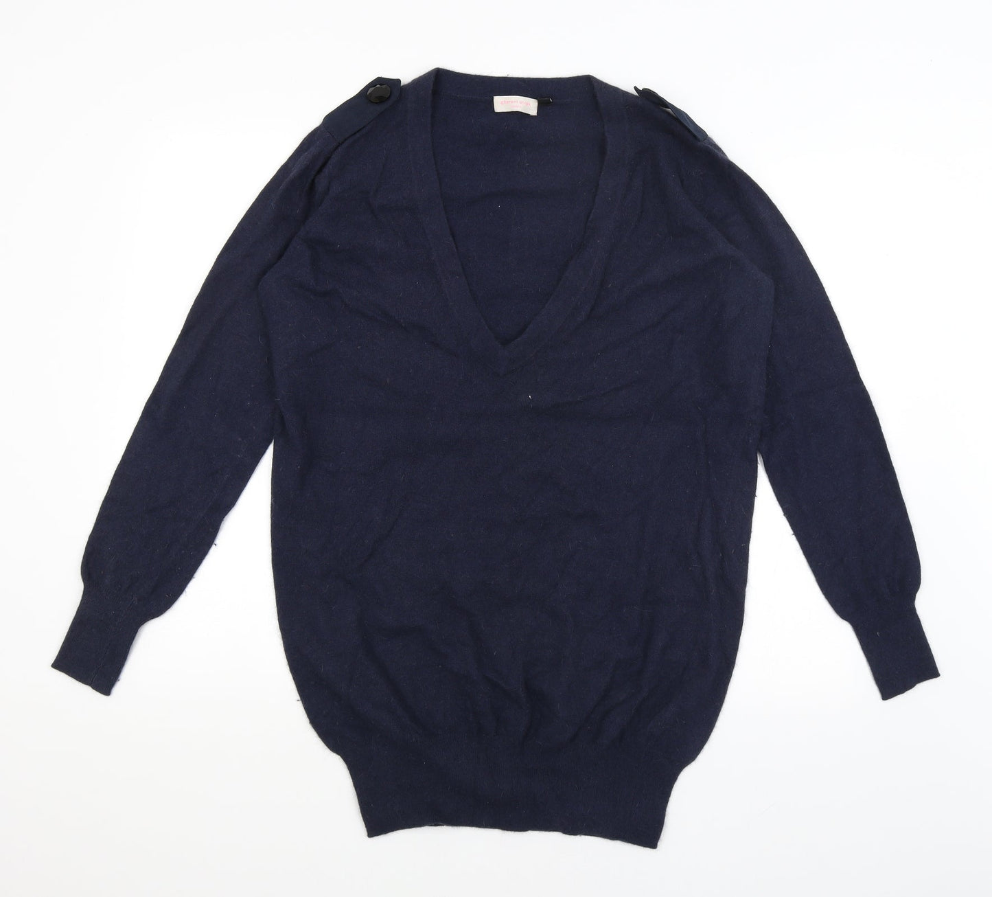 Gharani Strok Womens Blue   Pullover Jumper Size 12