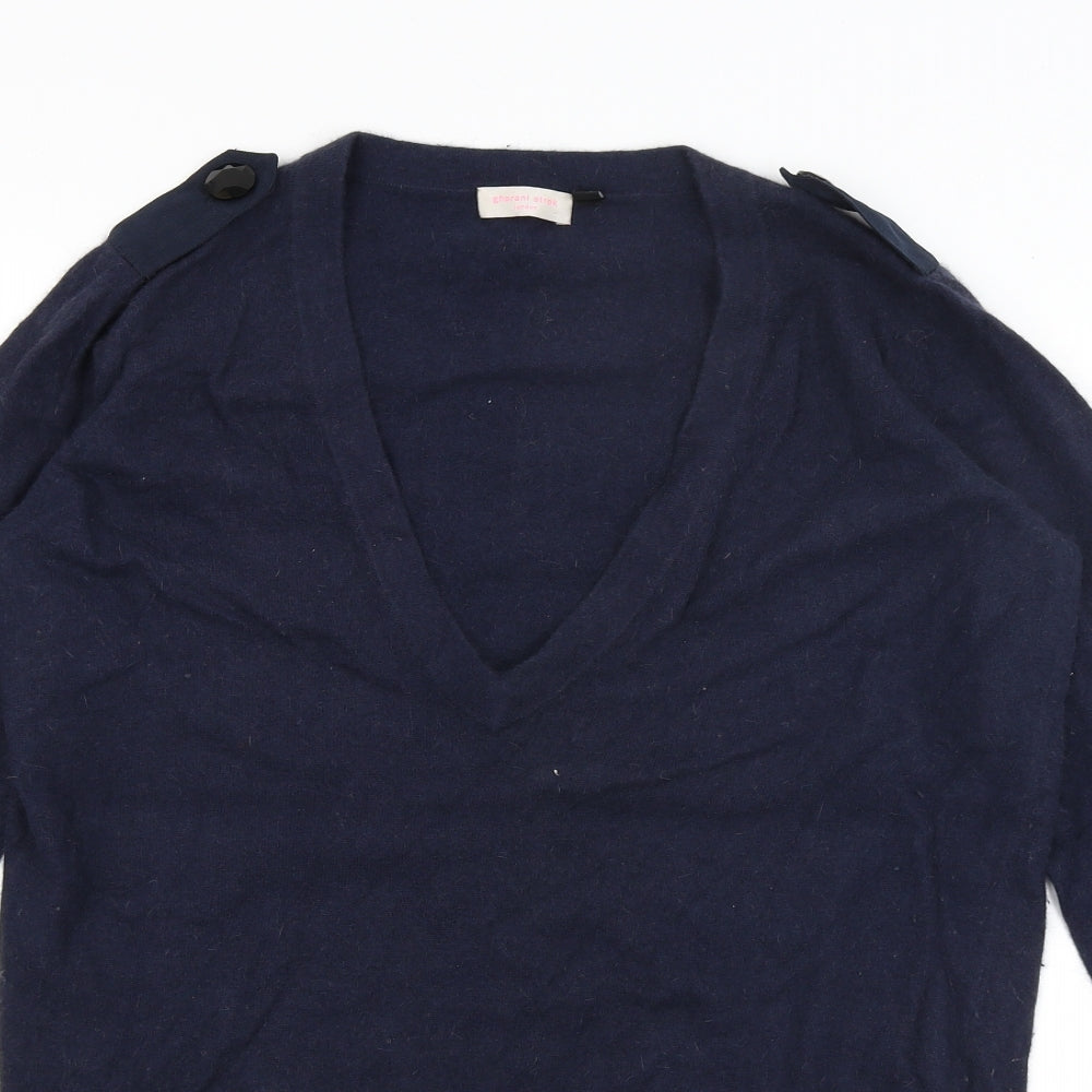 Gharani Strok Womens Blue   Pullover Jumper Size 12