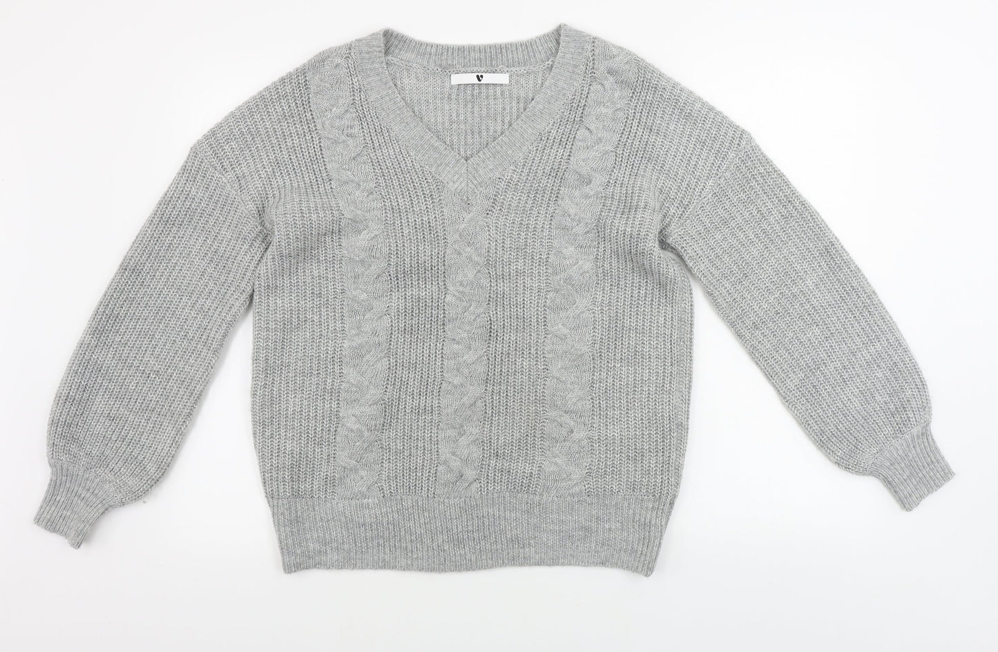 Very Womens Grey   Pullover Jumper Size 10