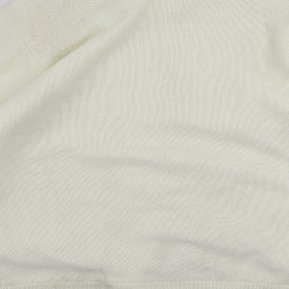 Reflect  Womens Ivory   Cardigan Jumper Size XL