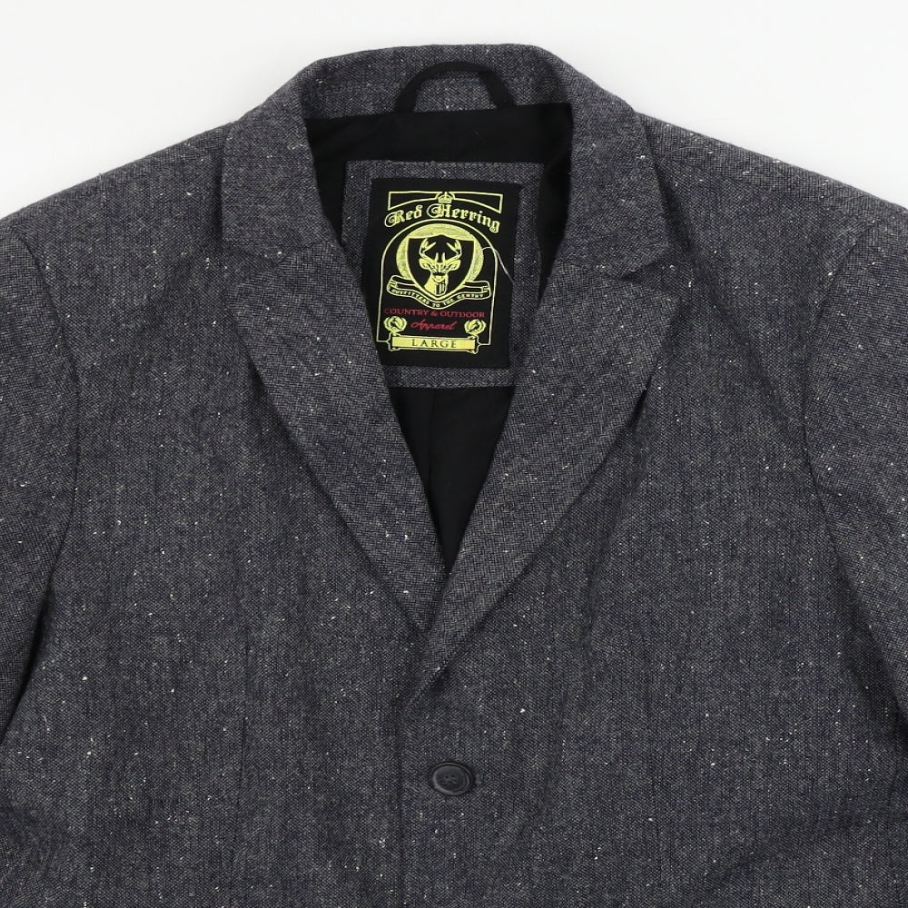 Red Herring  Mens Grey   Jacket Blazer Size L
