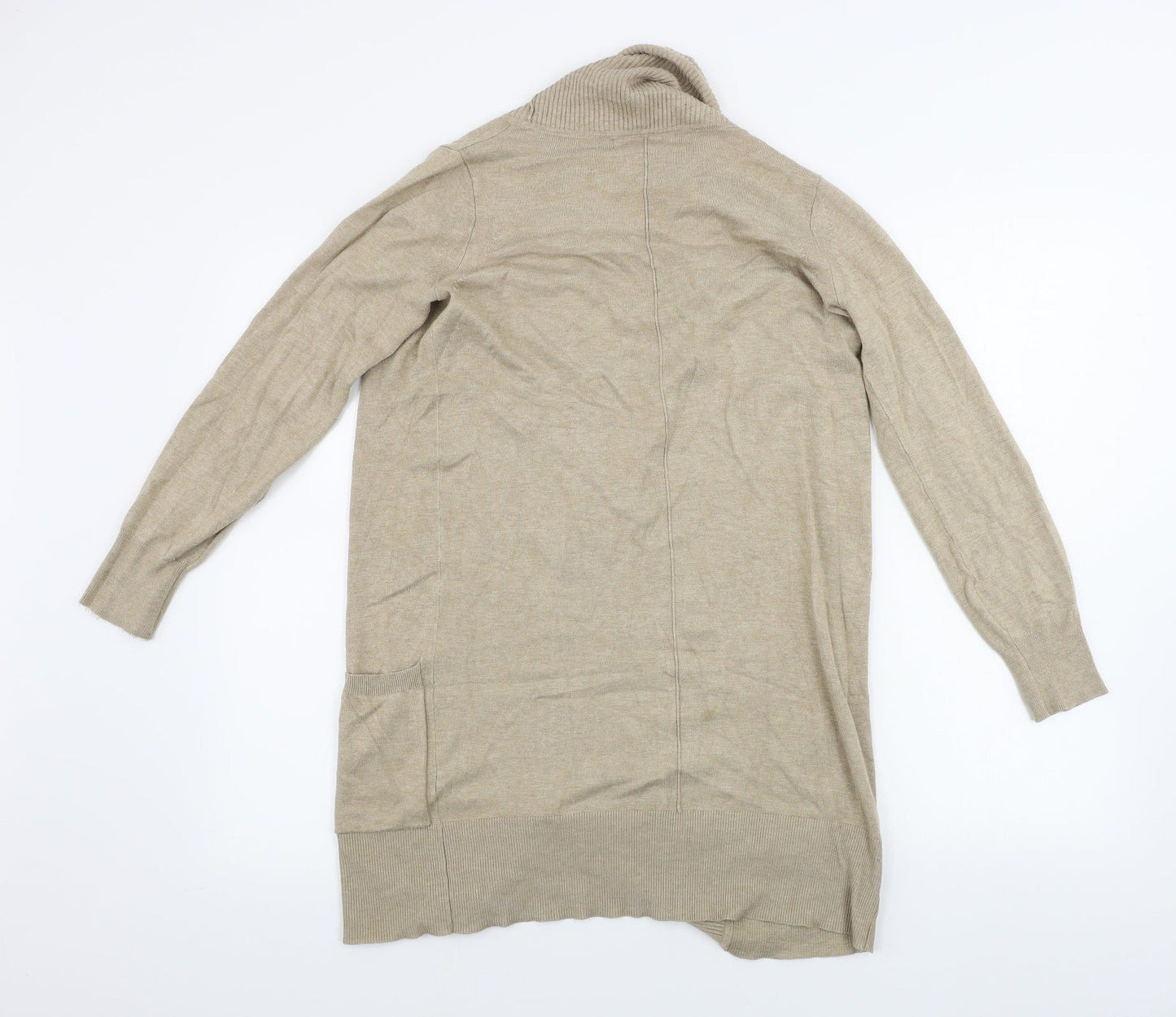 Marks and Spencer   Womens Beige   Cardigan Jumper Size XS