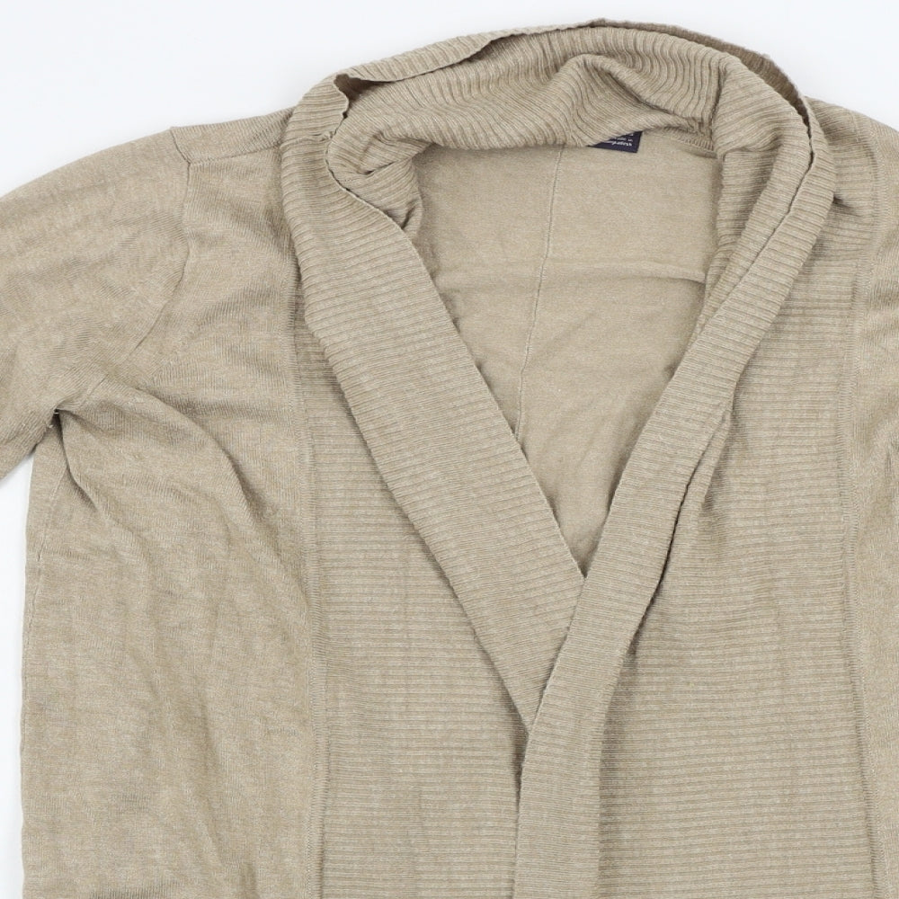 Marks and Spencer   Womens Beige   Cardigan Jumper Size XS