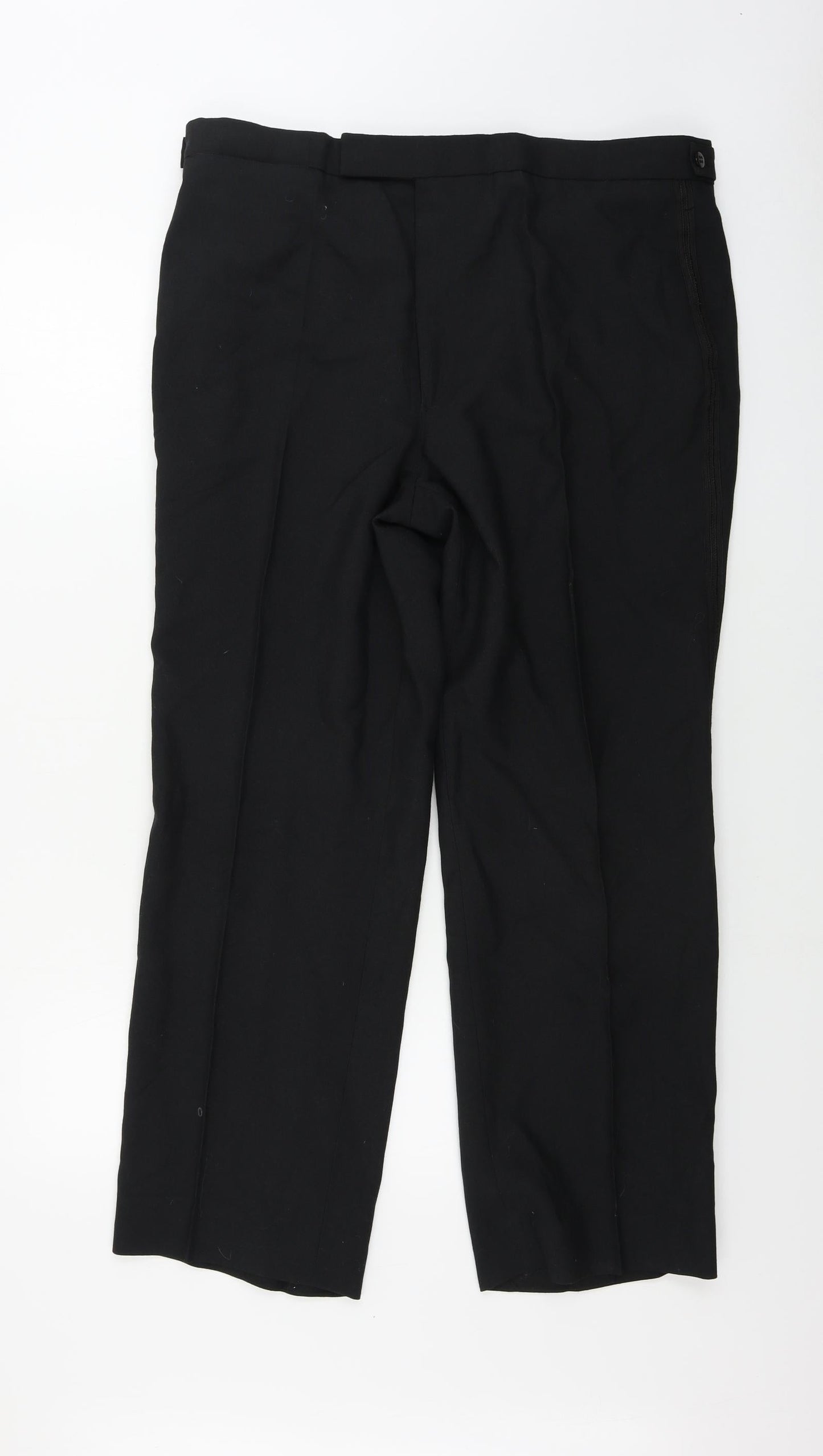 Preworn  Womens Black   Trousers  Size 36 in L27 in