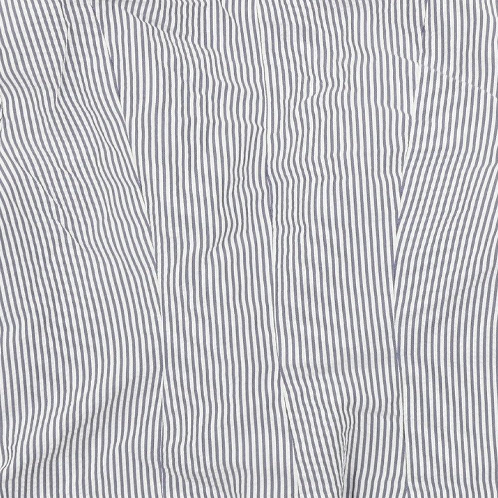 Atmosphere  Womens White Striped  Jacket Blazer Size 10