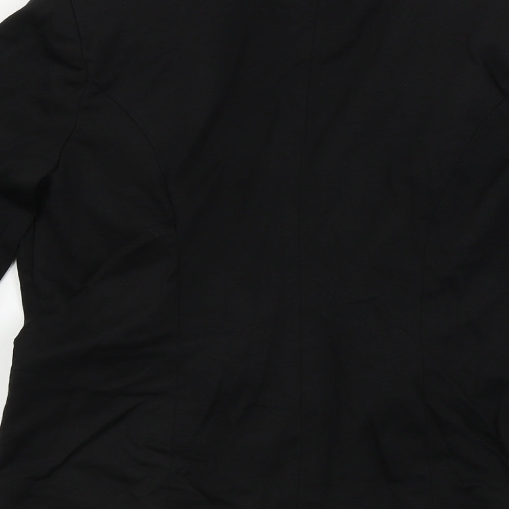 Primark  Womens Black   Jacket Blazer Size 8