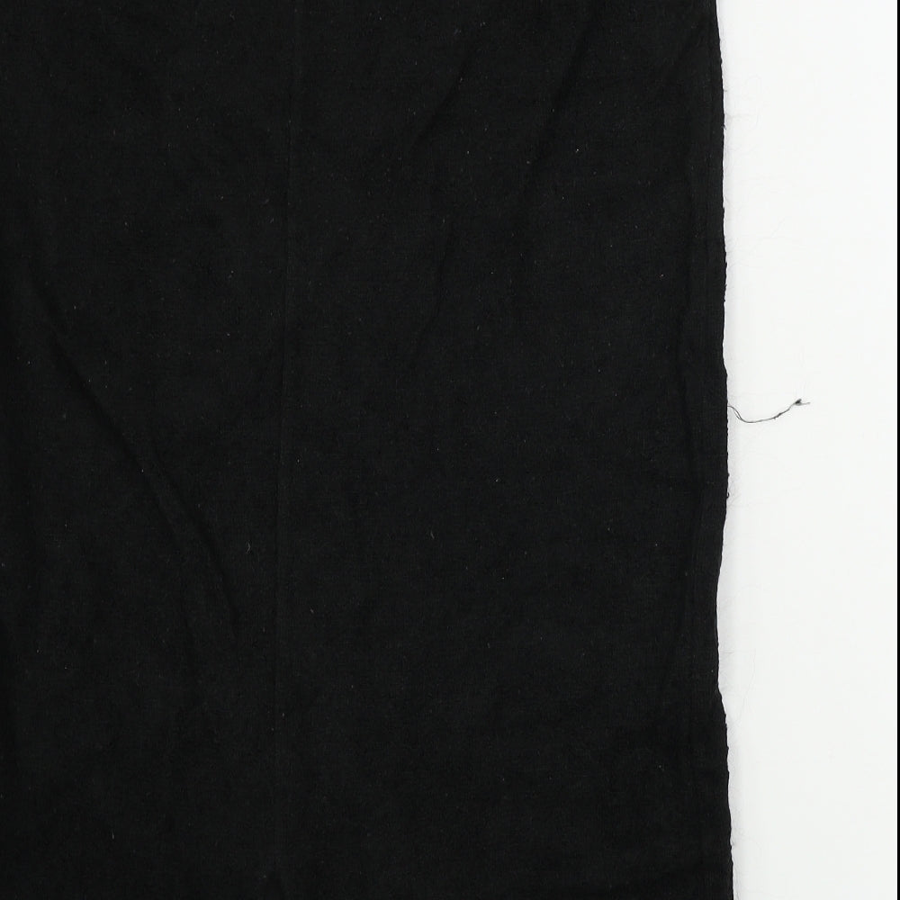 Preworn Womens Black   A-Line Skirt Size 16