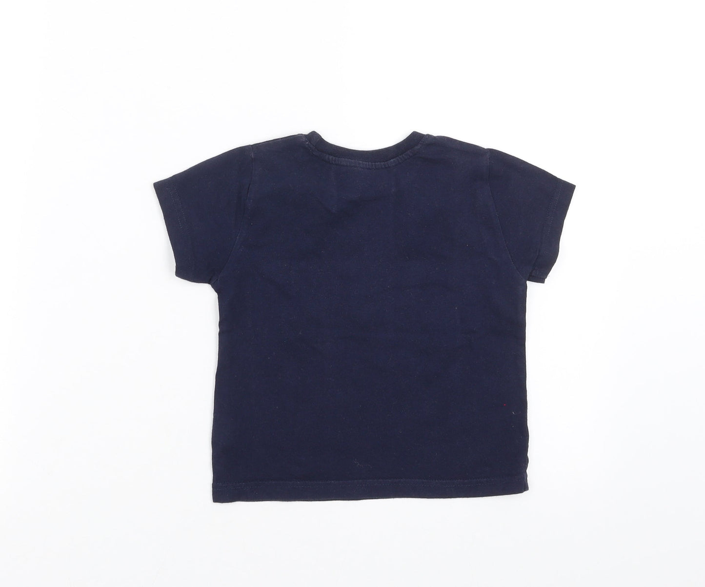 Primark Boys Blue   Basic T-Shirt Size 18-24 Months  - Chill