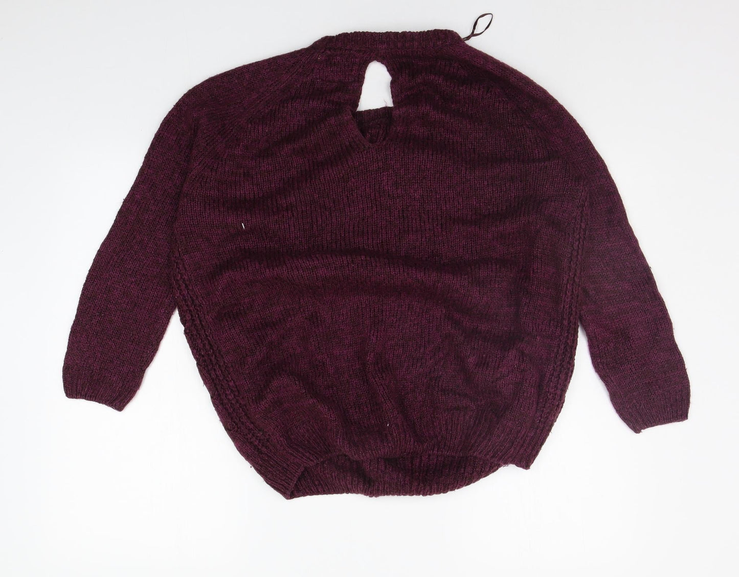 New Look Womens Purple   Pullover Jumper Size M
