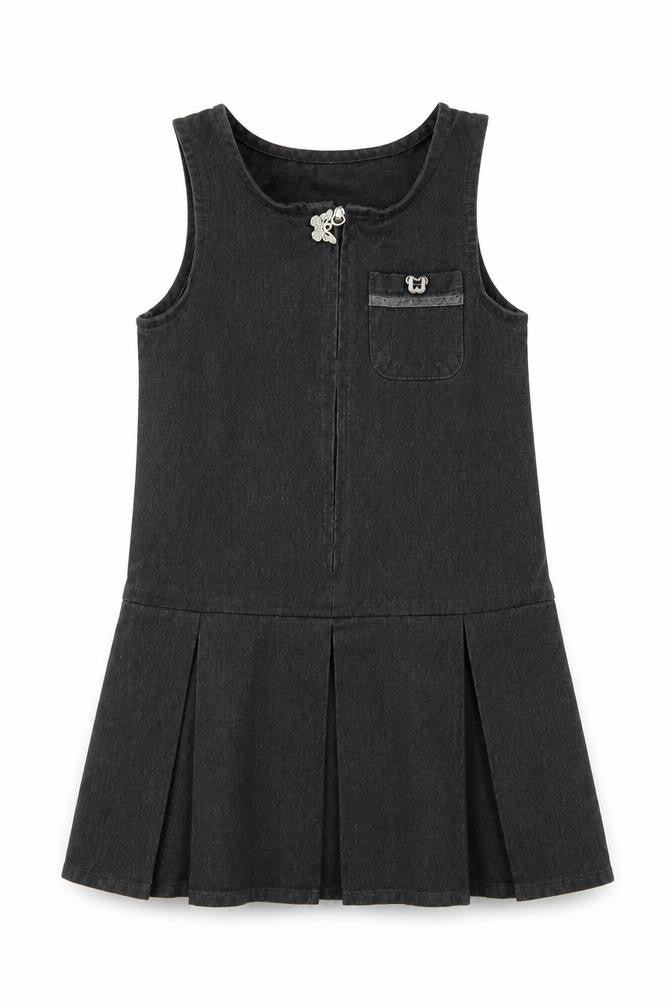 TU Girls Grey   A-Line  Size 3 Years