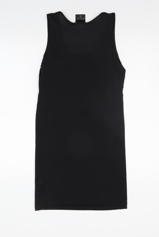 Pilot Womens Black   A-Line  Size 10
