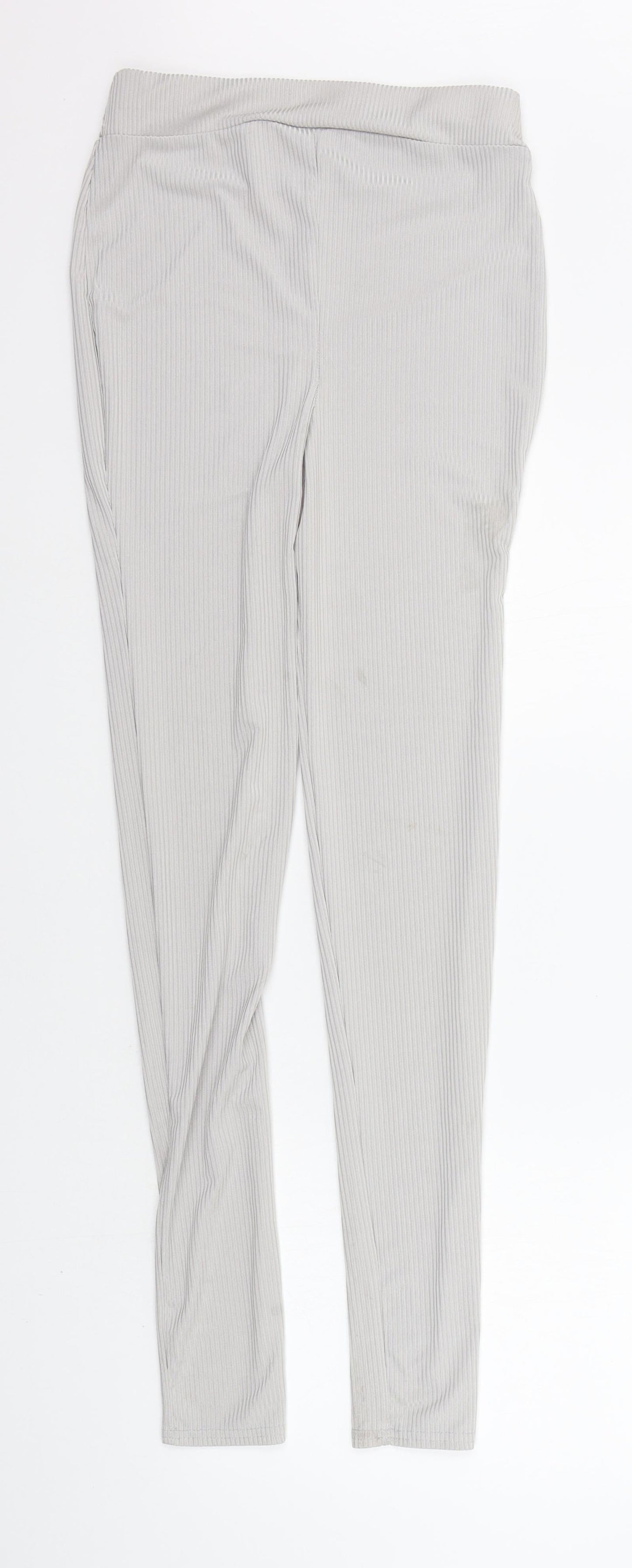 Preworn Womens Grey   Jegging Trousers Size 12 L30 in