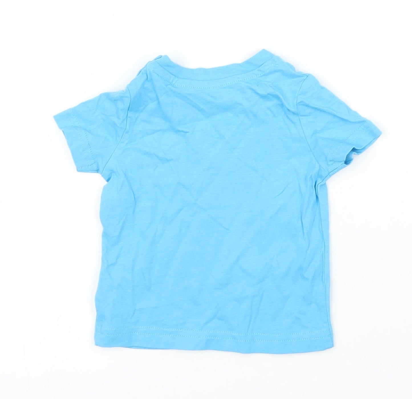 Mothercare Boys Blue   Basic T-Shirt Size 3-6 Months