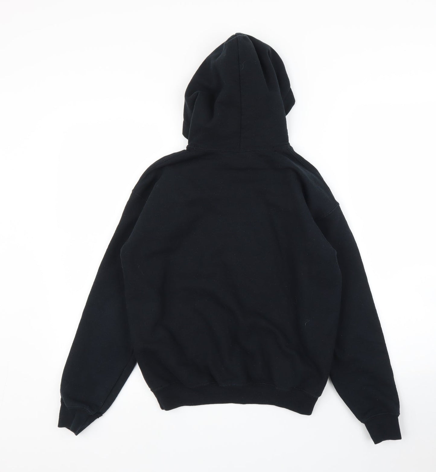 Gildan Boys Black   Pullover Hoodie Size L