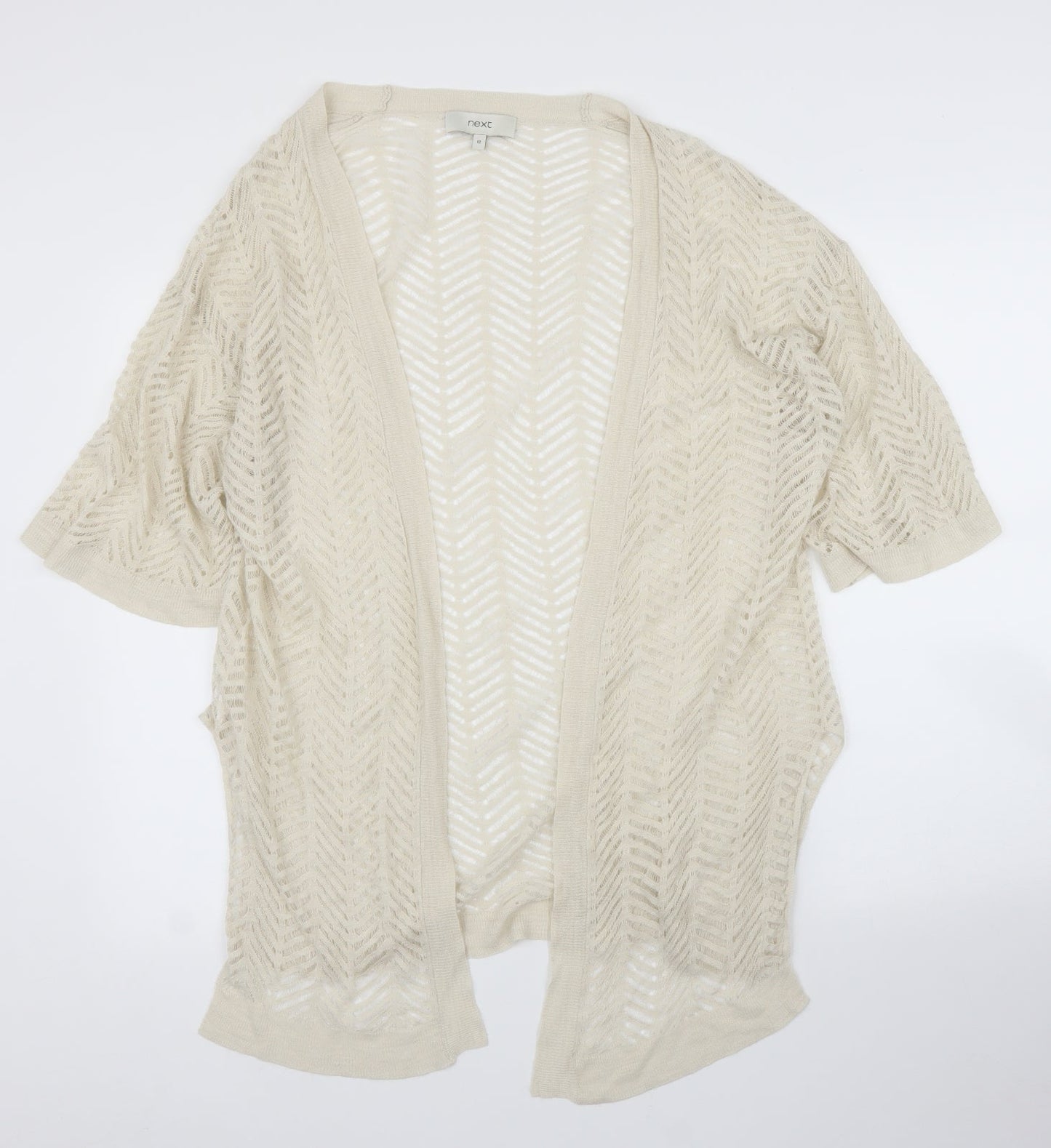 NEXT Womens Ivory   Cardigan Jumper Size 12