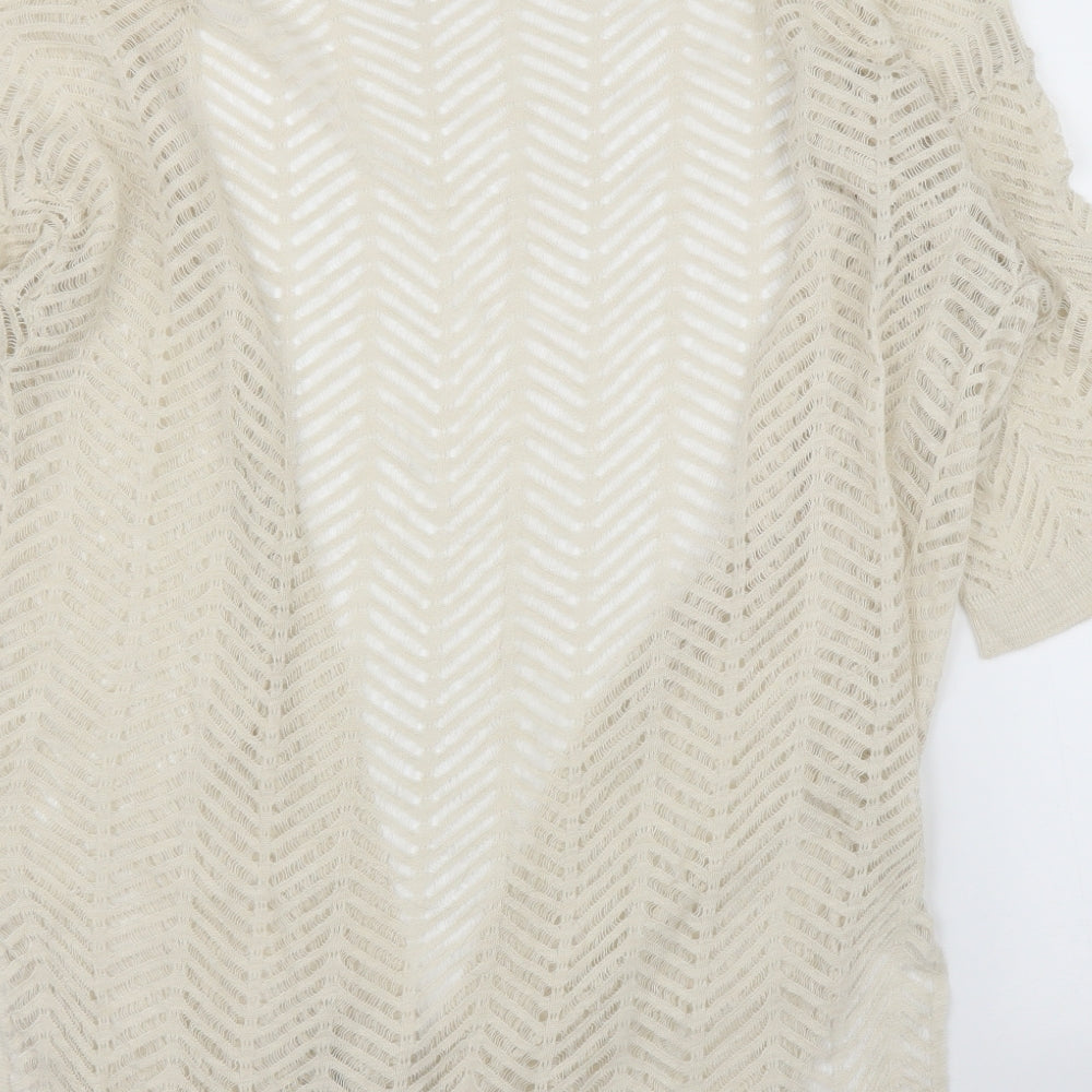 NEXT Womens Ivory   Cardigan Jumper Size 12