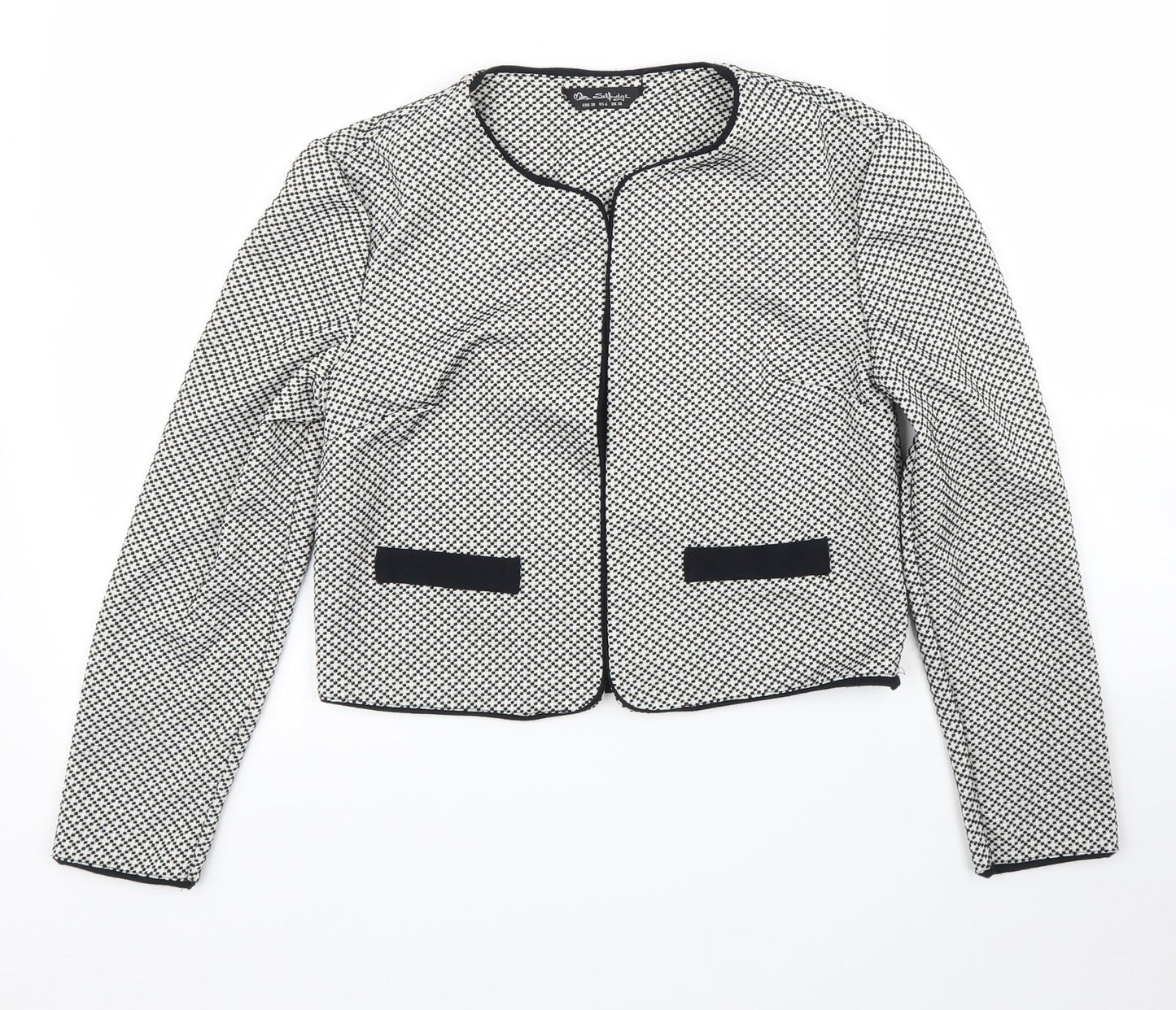 Miss Selfridge Womens Black   Cardigan Jumper Size 10  - Chanel jacket