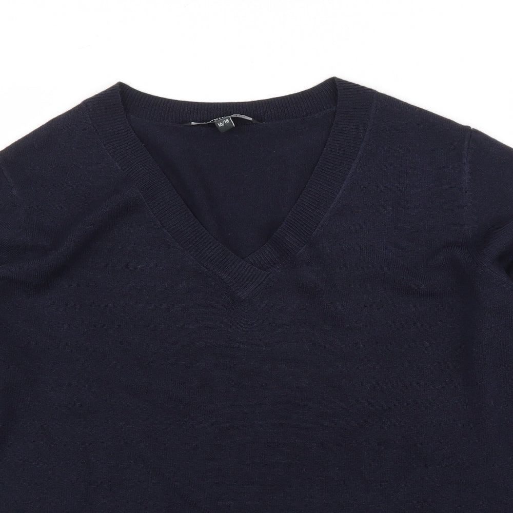 Bonmarché Womens Blue   Pullover Jumper Size 16