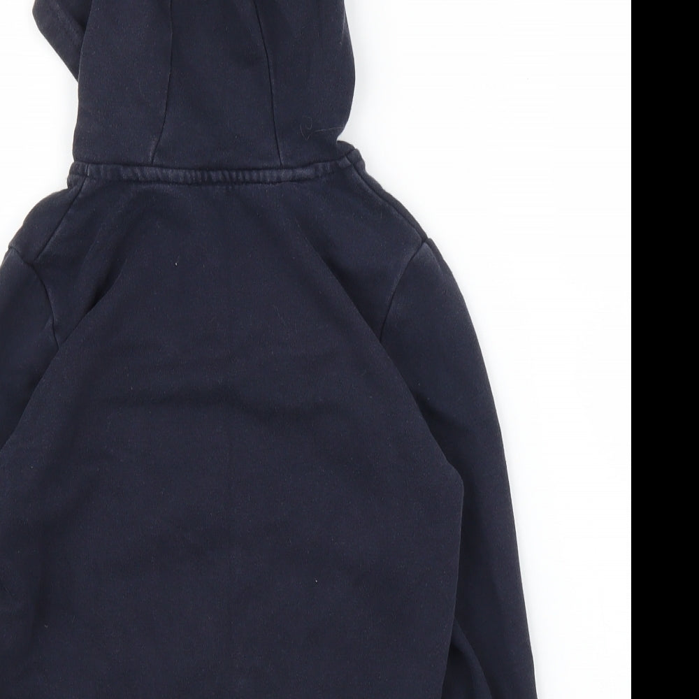George Boys Blue   Full Zip Hoodie Size 6 Years