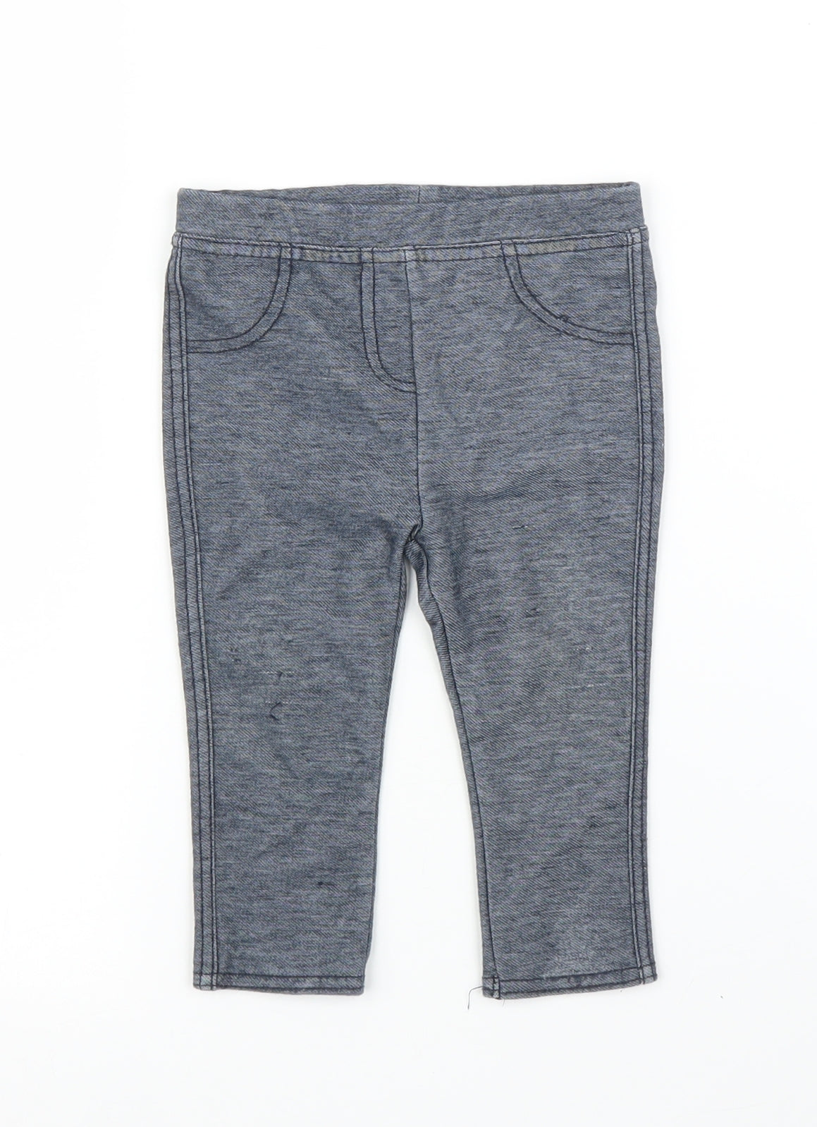 Matalan Boys Blue   Capri Leggings Size 9 Months