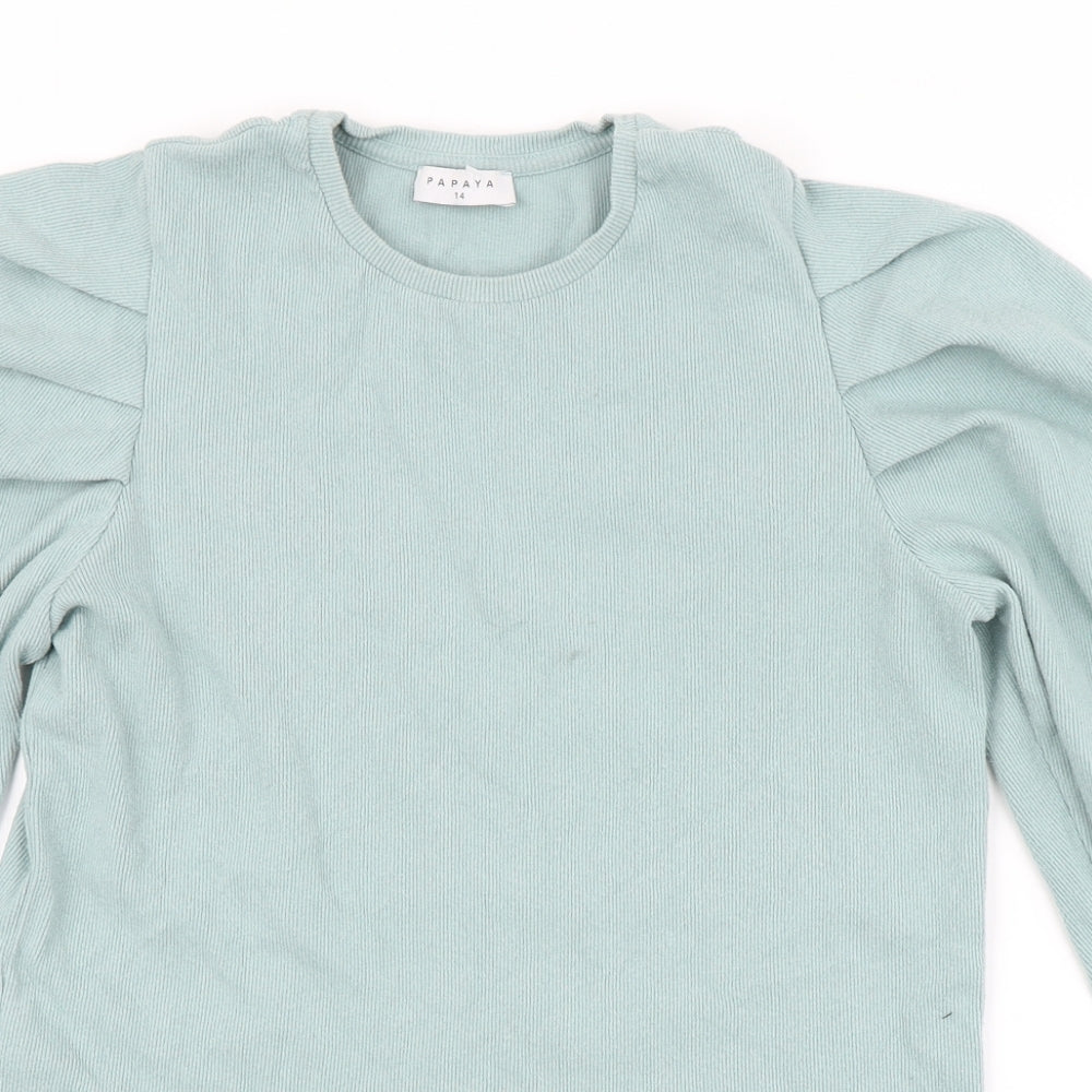 Matalan Womens Blue   Pullover Jumper Size 14