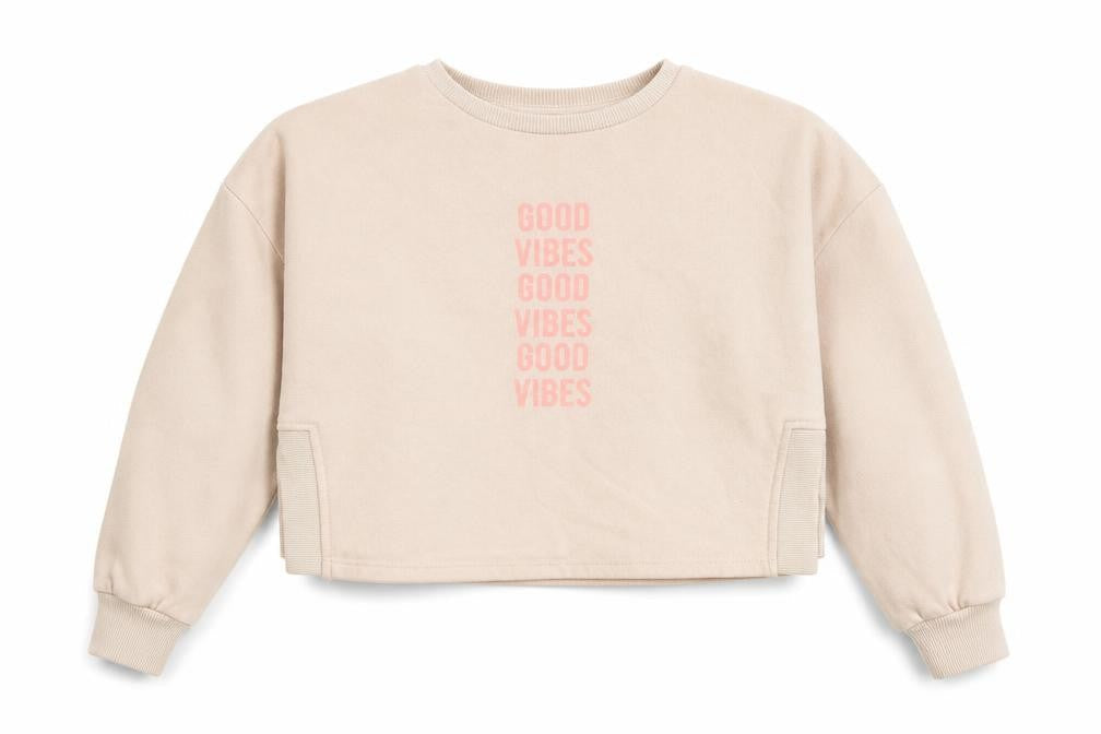 Primark Girls Beige   Pullover Sweatshirt Size 12-13 Years