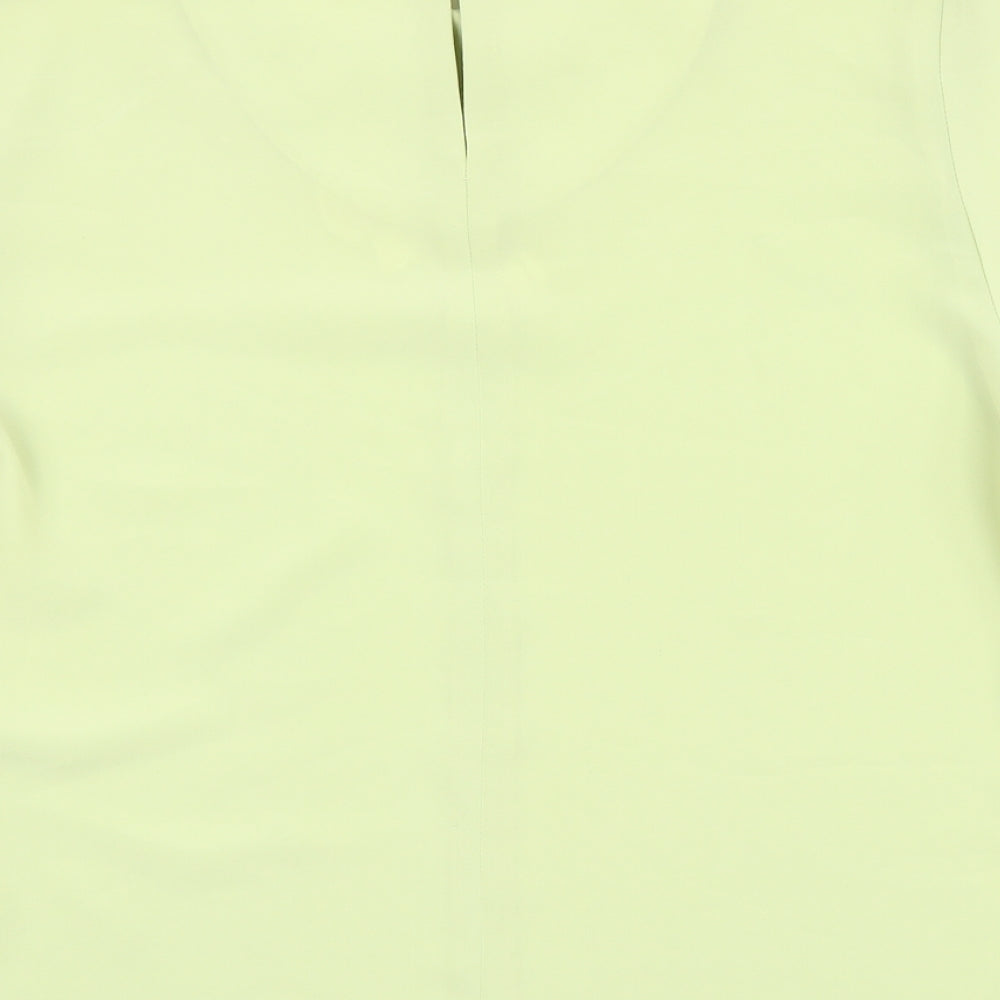 Bella Moda Womens Green   Basic Blouse Size 12