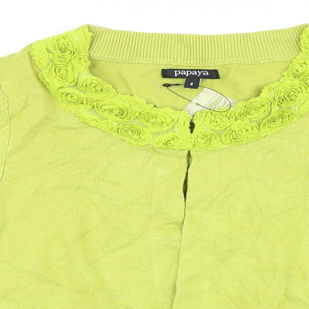 Matalan Womens Green   Cardigan Jumper Size 8