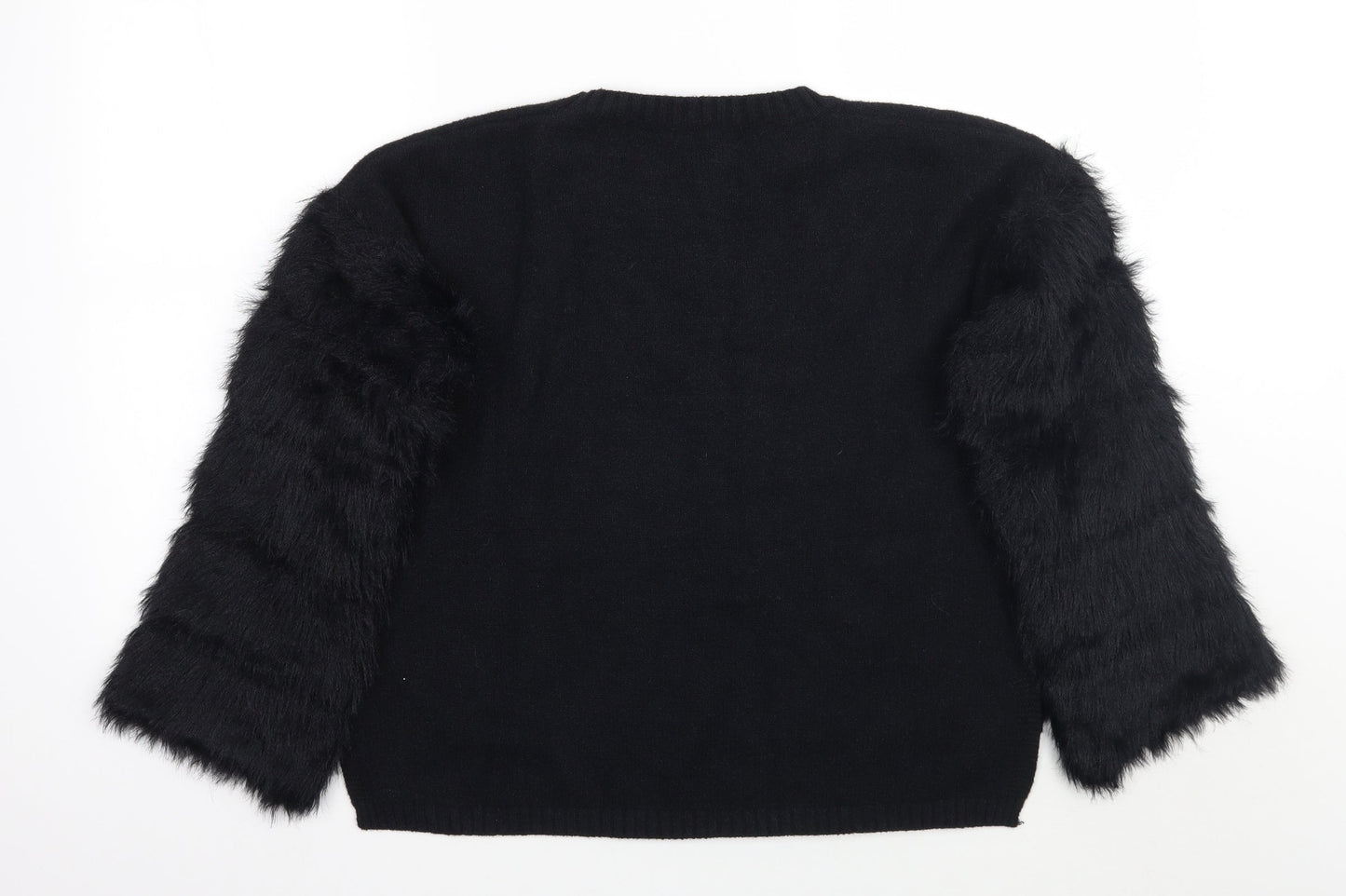 F&P Womens Black   Pullover Jumper Size L