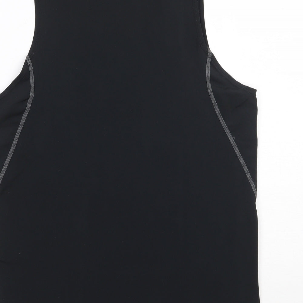 Preworn Womens Black   Basic Tank Size L
