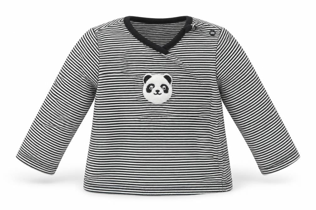 George Boys White Striped  Basic T-Shirt Size 6-9 Months