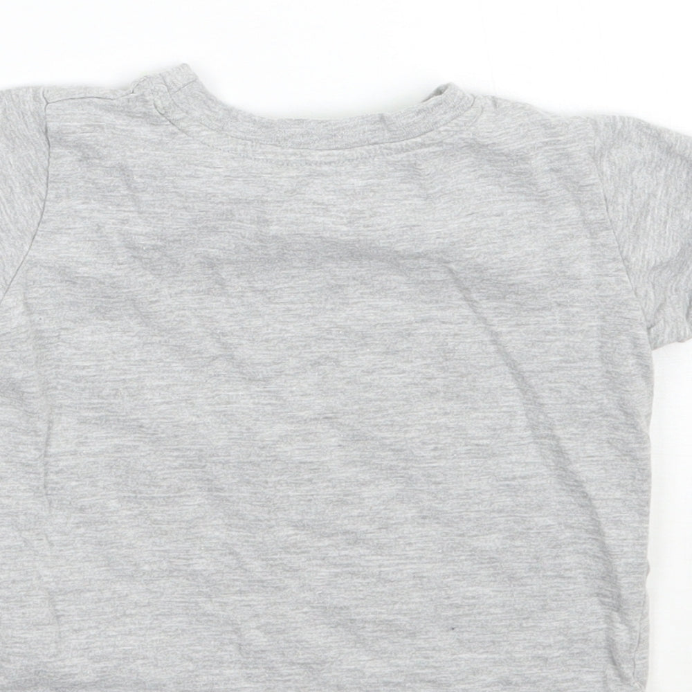 Primark Boys Grey   Basic T-Shirt Size 9-12 Months
