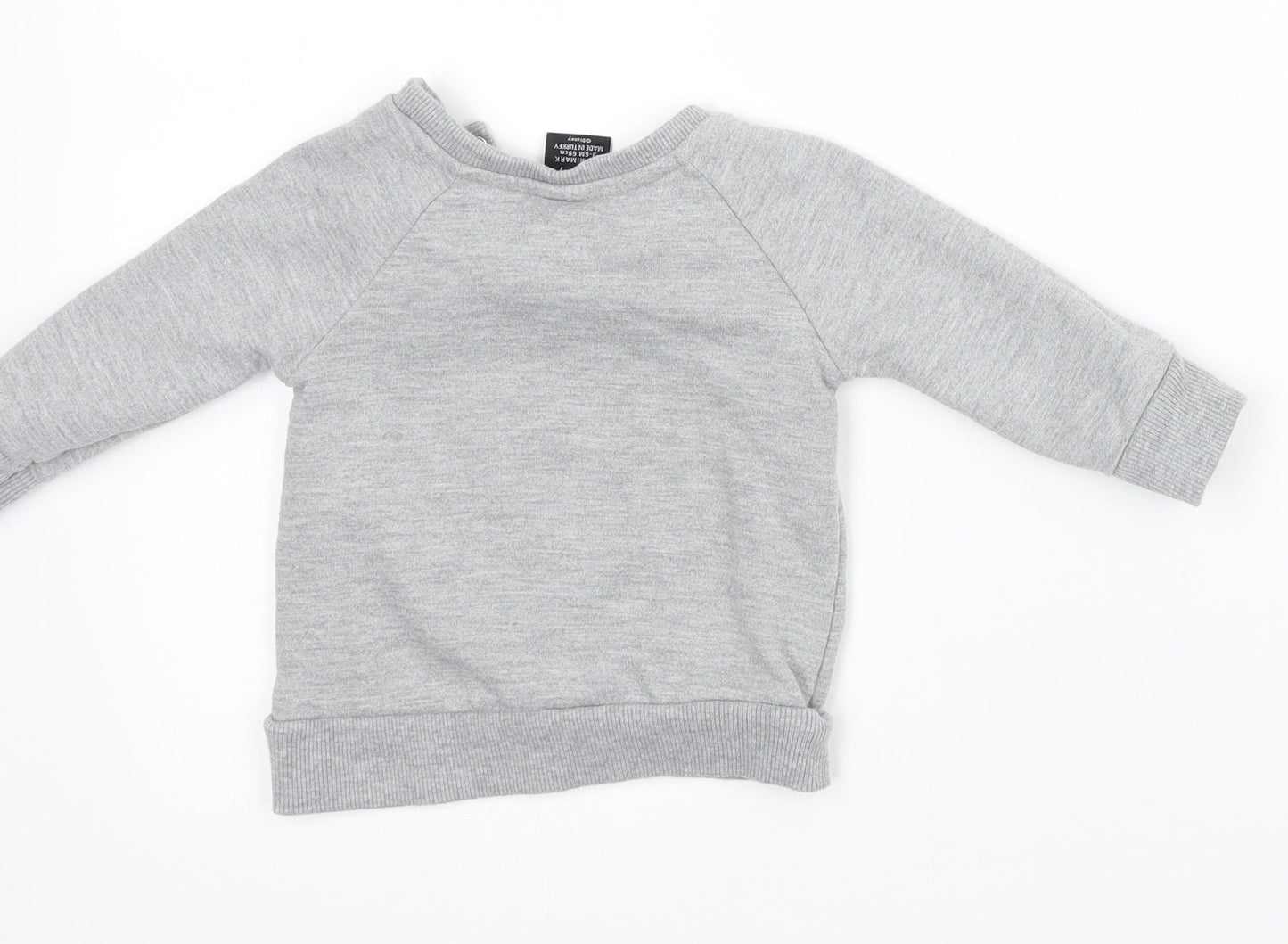 Primark Baby Grey   Pullover Jumper Size 3-6 Months