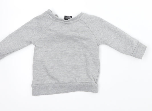 Primark Baby Grey   Pullover Jumper Size 3-6 Months
