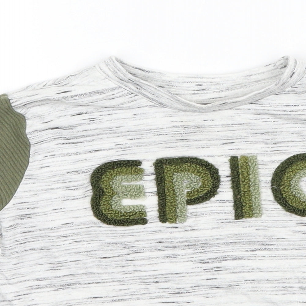 Primark Baby Green Camouflage  Basic T-Shirt Size 18-24 Months