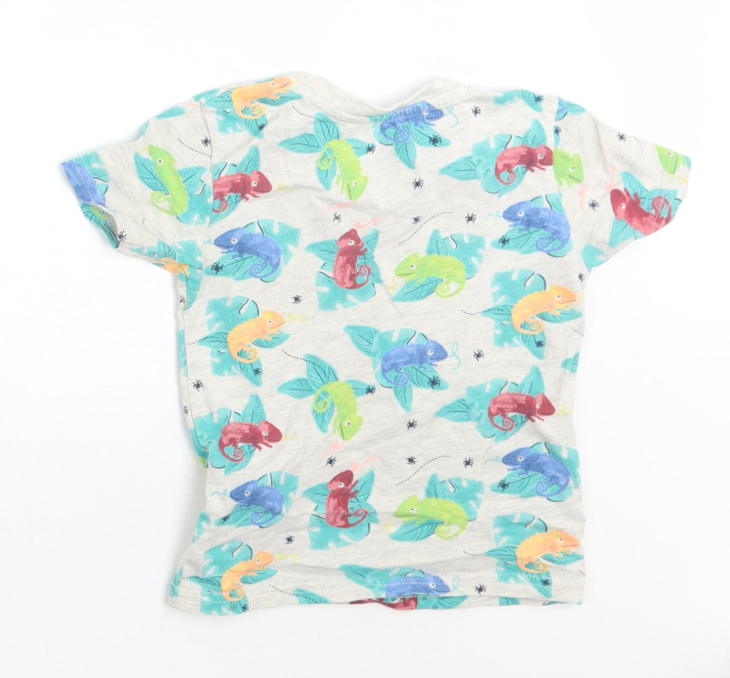 Primark Baby Grey Animal Print  Basic T-Shirt Size 18-24 Months