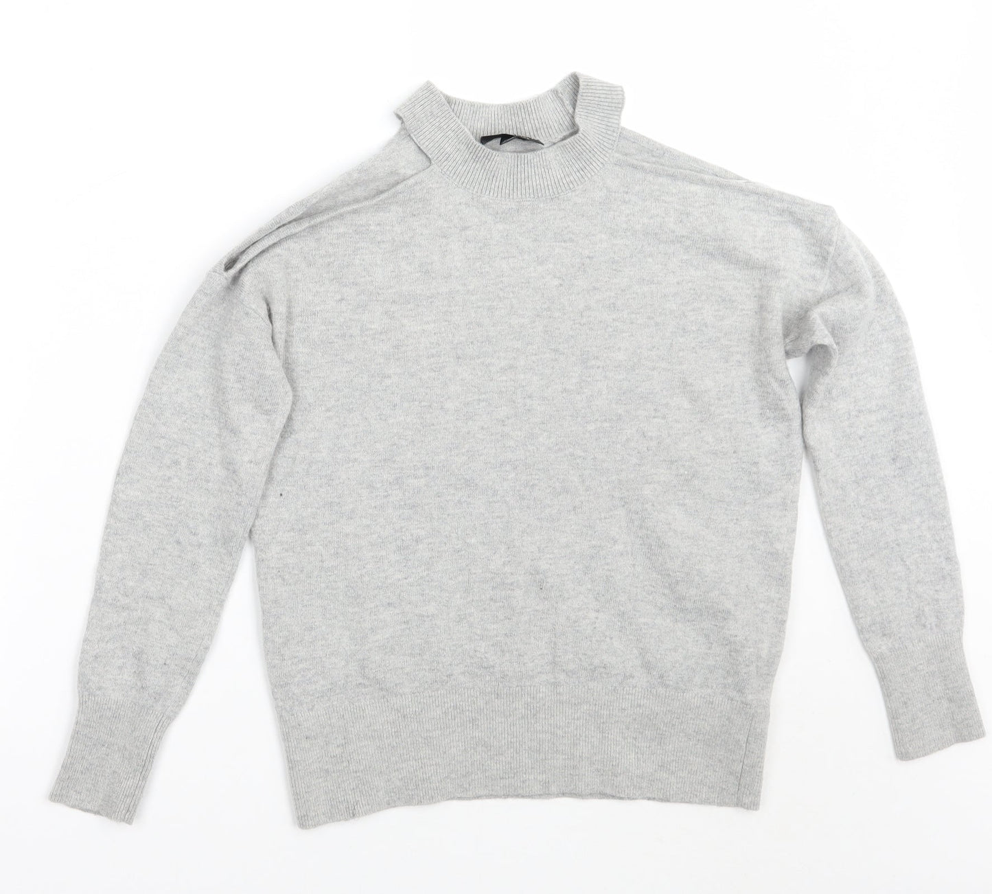 Topshop Womens Grey   Pullover Jumper Size 8