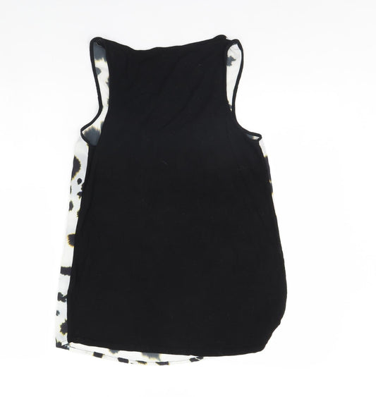 River Island Womens White   Basic Tank Size 8