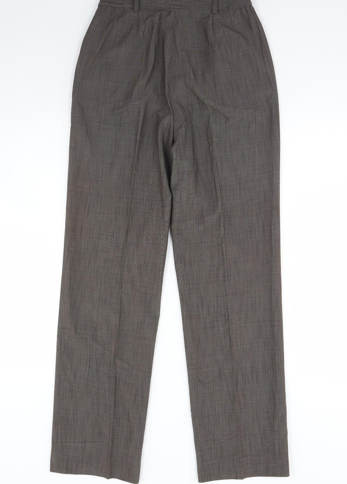 Oscan B Womens Brown   Trousers  Size 10 L30 in