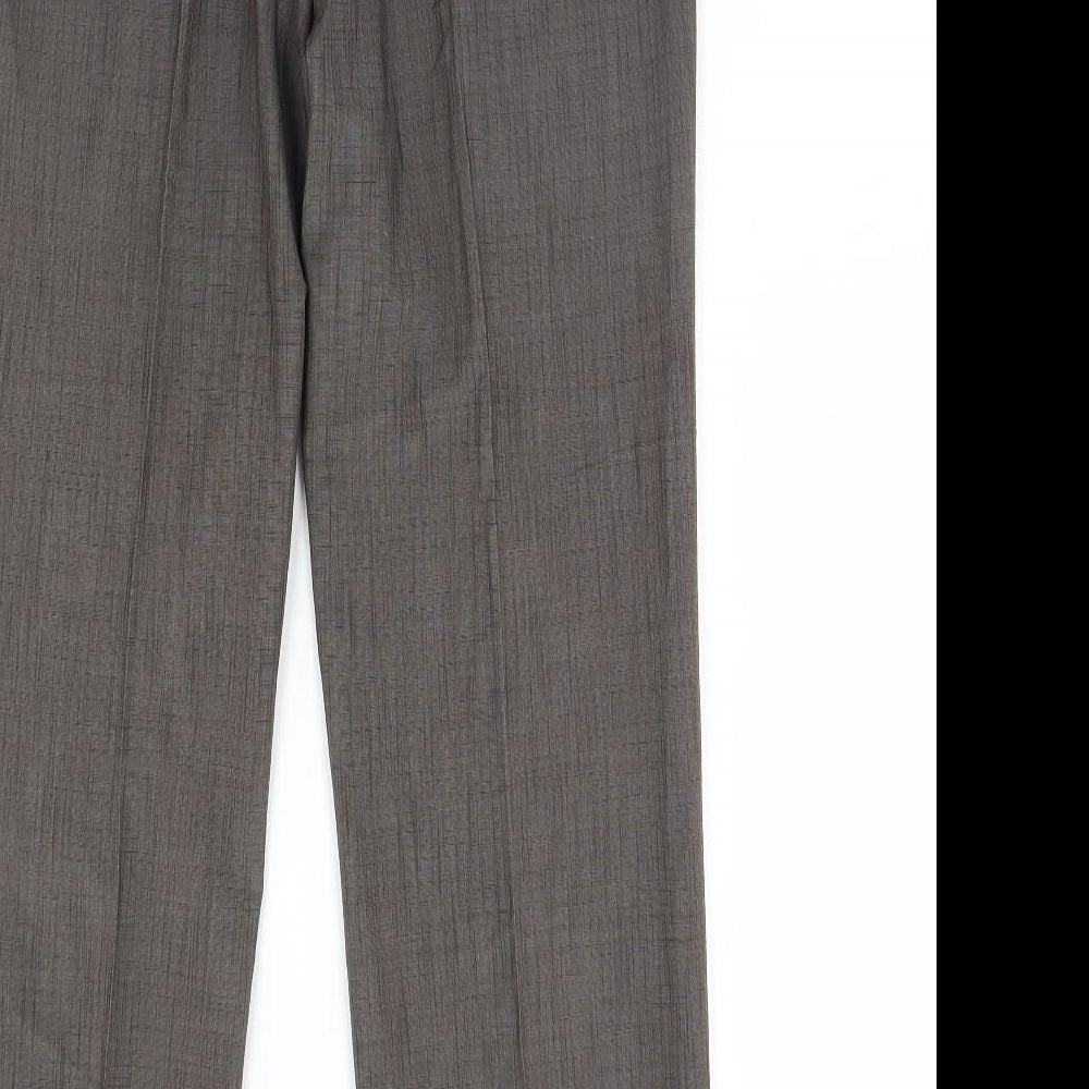 Oscan B Womens Brown   Trousers  Size 10 L30 in