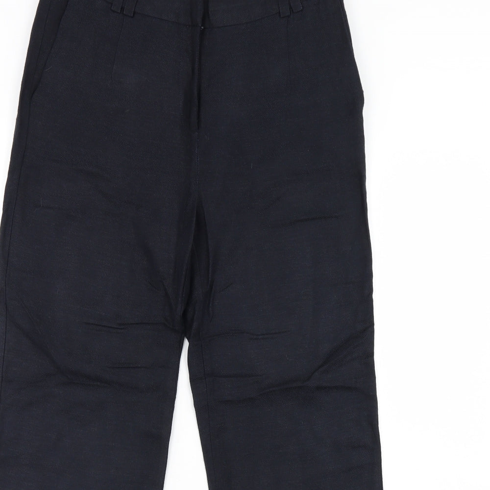 NEXT Womens Blue   Trousers  Size 8 L28 in