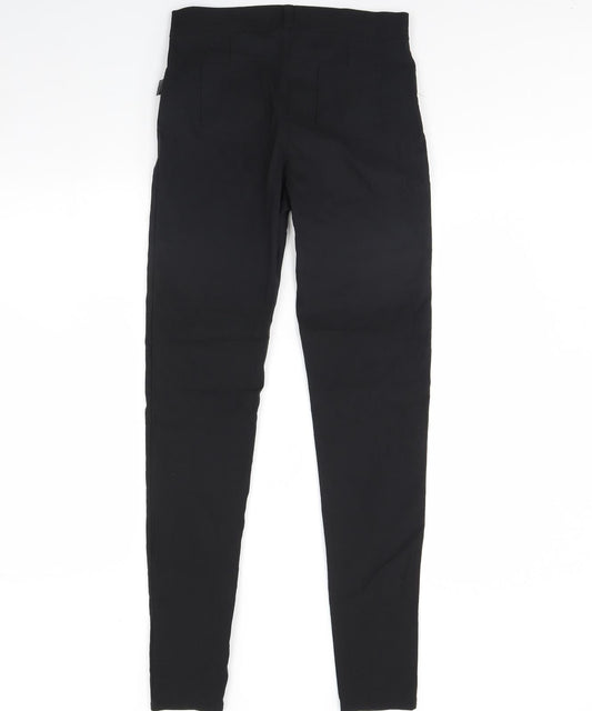 Preworn Womens Black   Skinny Jeans Size M L28 in