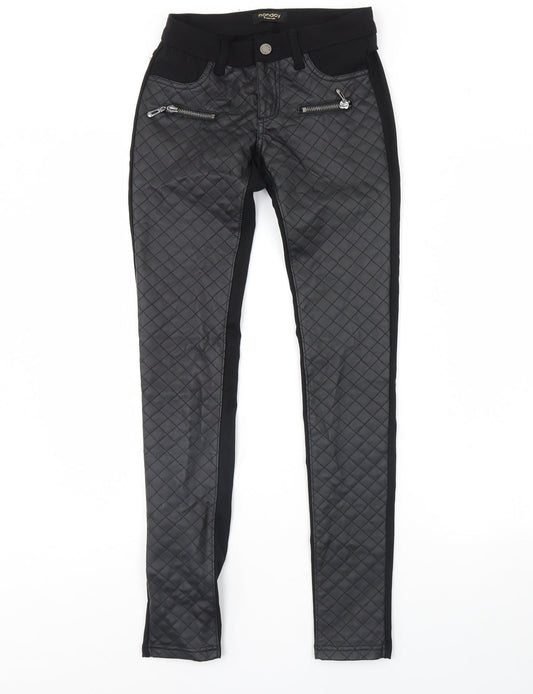 Monday Womens Black   Skinny Jeans Size S L28 in