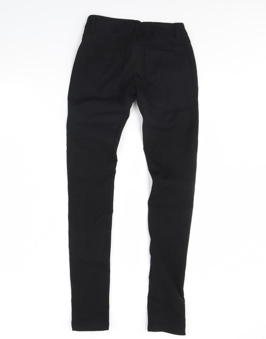 Monday Womens Black   Skinny Jeans Size S L28 in