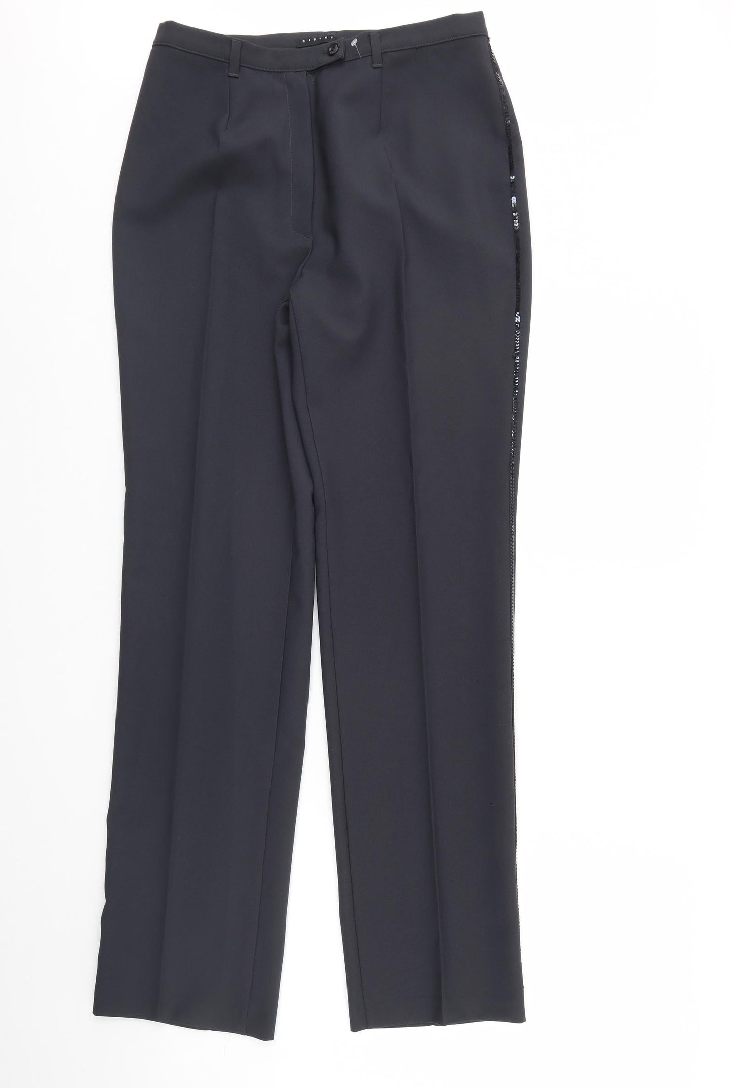 Sisley Womens Blue   Trousers  Size 46 L30 in