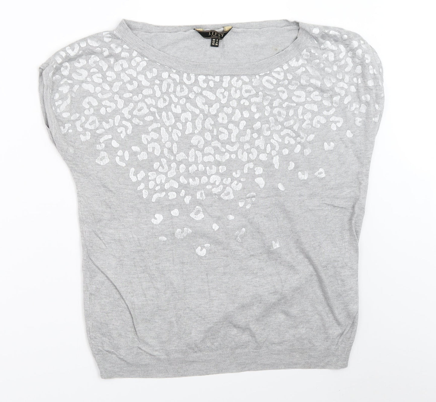 Lipsy Womens Grey   Pullover Jumper Size 8