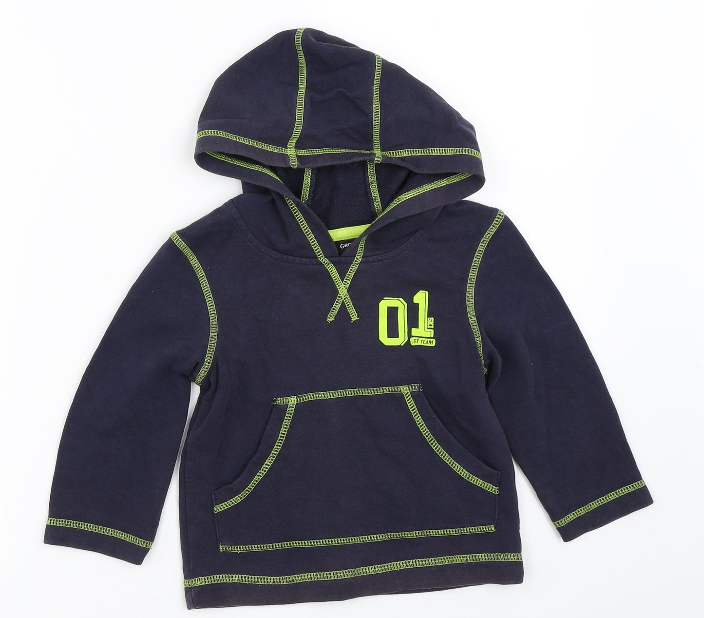 George Boys Grey   Pullover Jumper Size 18-24 Months